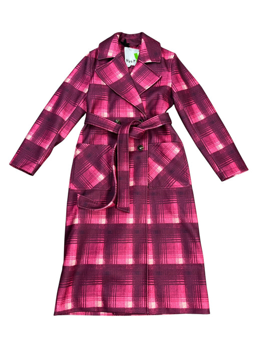 Coat Peacoat By Clothes Mentor In Pink, Size:Xs