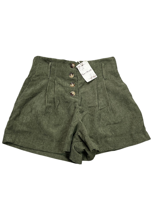 Shorts By Hem & Thread In Green, Size:L