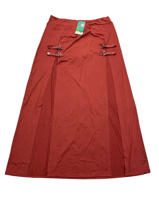 Skirt Maxi By HALARA In Orange, Size:Xl