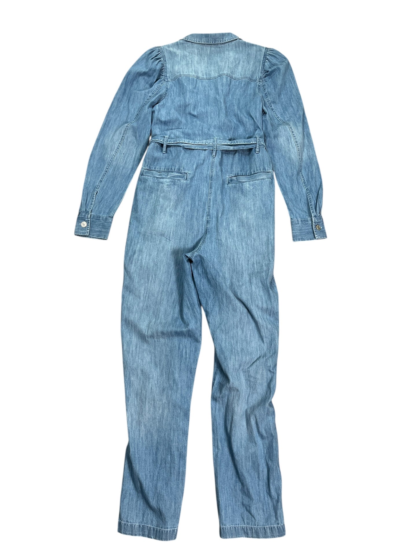 Jumpsuit By Express In Blue Denim, Size:M