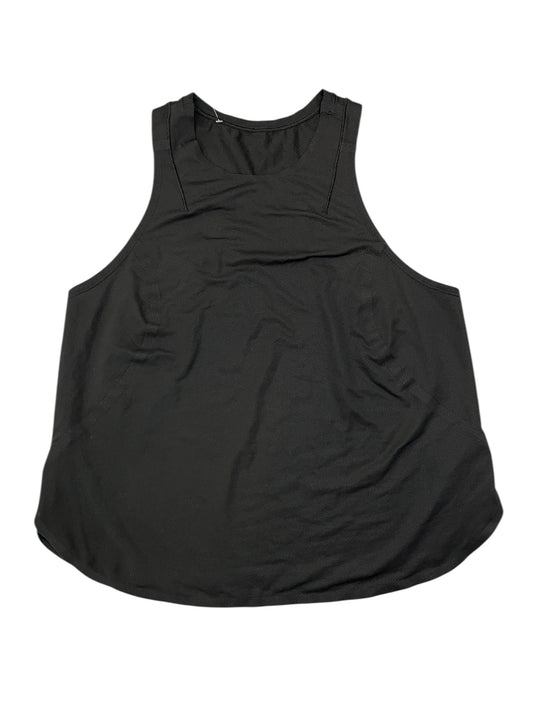 Athletic Tank Top By Lululemon In Black, Size:S