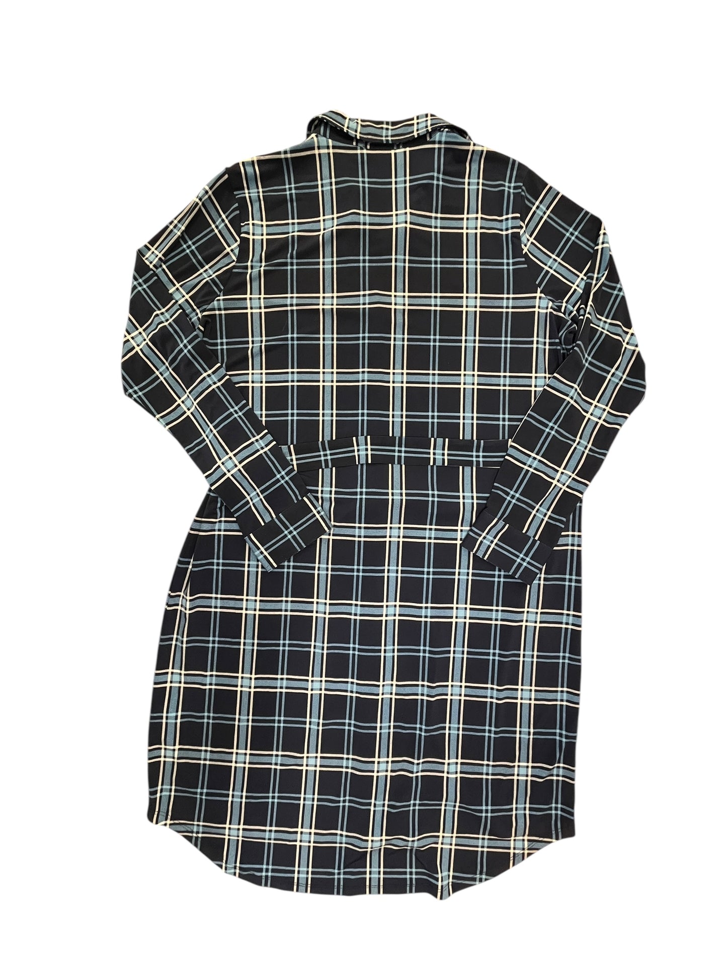 Dress Work By Michael By Michael Kors In Blue, Size:Xl