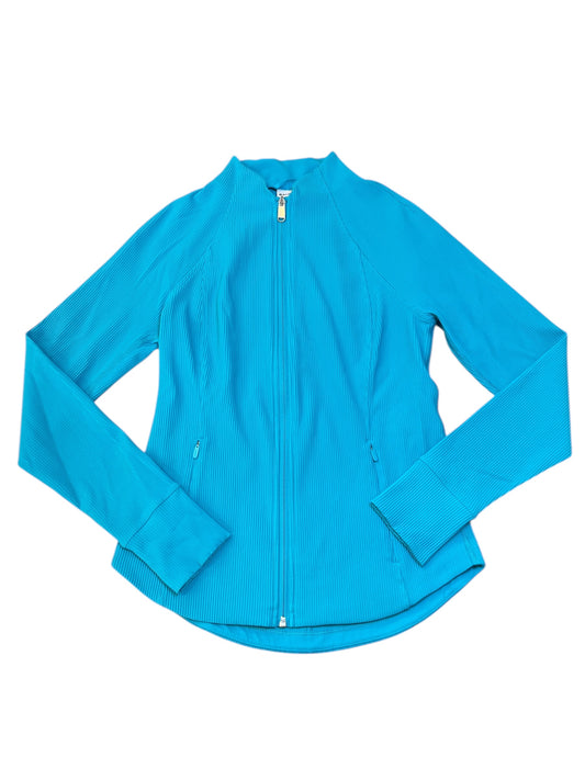 Athletic Jacket By Athleta In Blue, Size:M