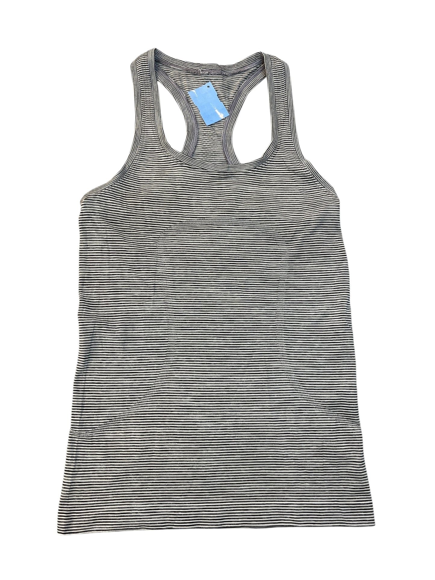 Athletic Tank Top By Lululemon In Striped Pattern, Size:S