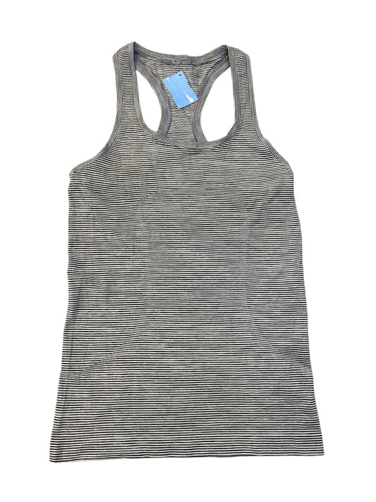 Athletic Tank Top By Lululemon In Striped Pattern, Size:S