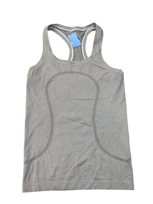 Athletic Tank Top By Lululemon In Striped Pattern, Size:S