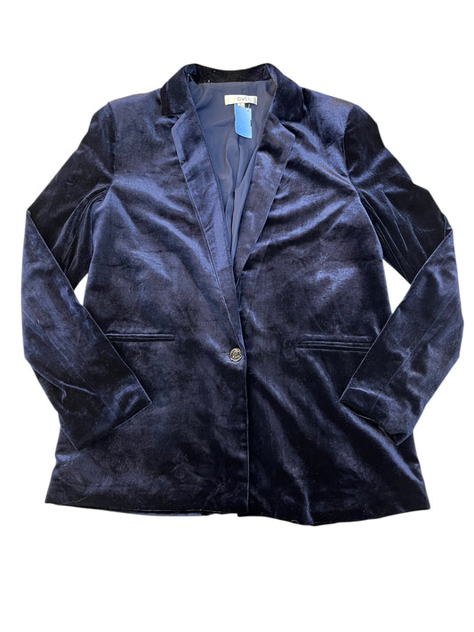 Blazer By Clothes Mentor In Navy, Size:L