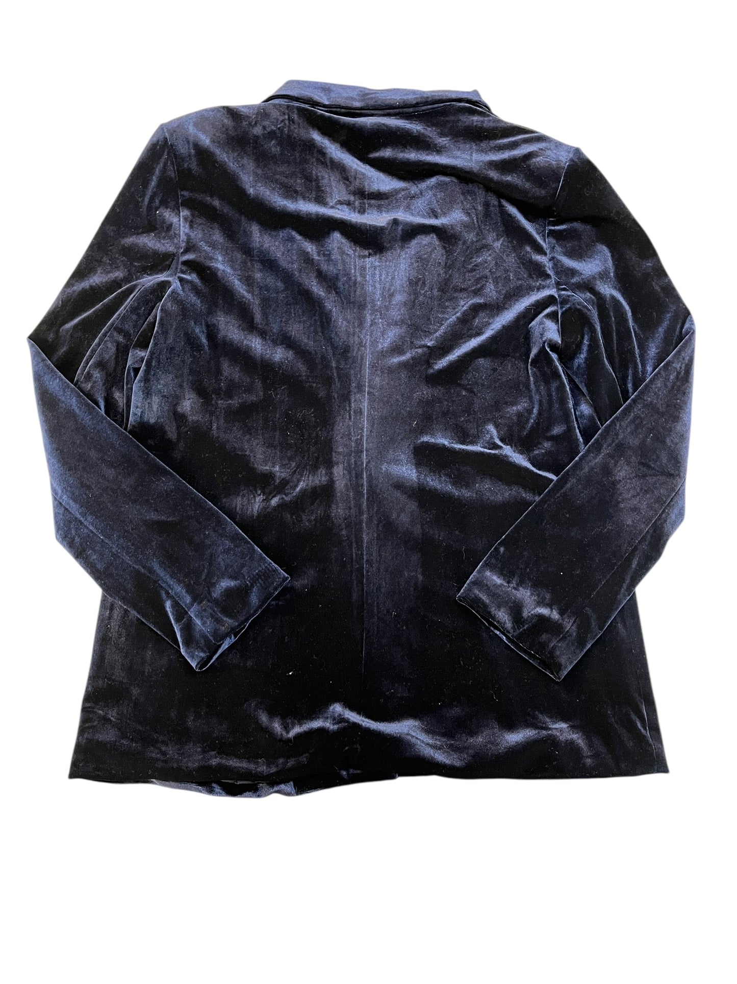 Blazer By Clothes Mentor In Navy, Size:L