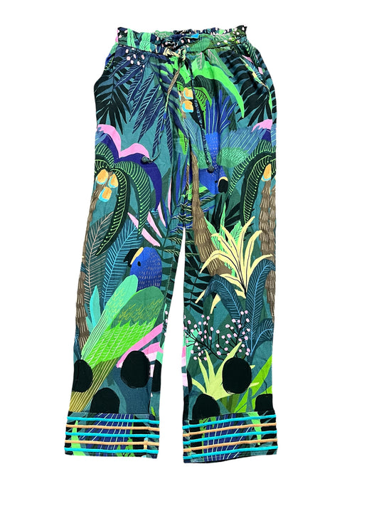 Pants Wide Leg By Farm Rio In Multi, Size:Xs