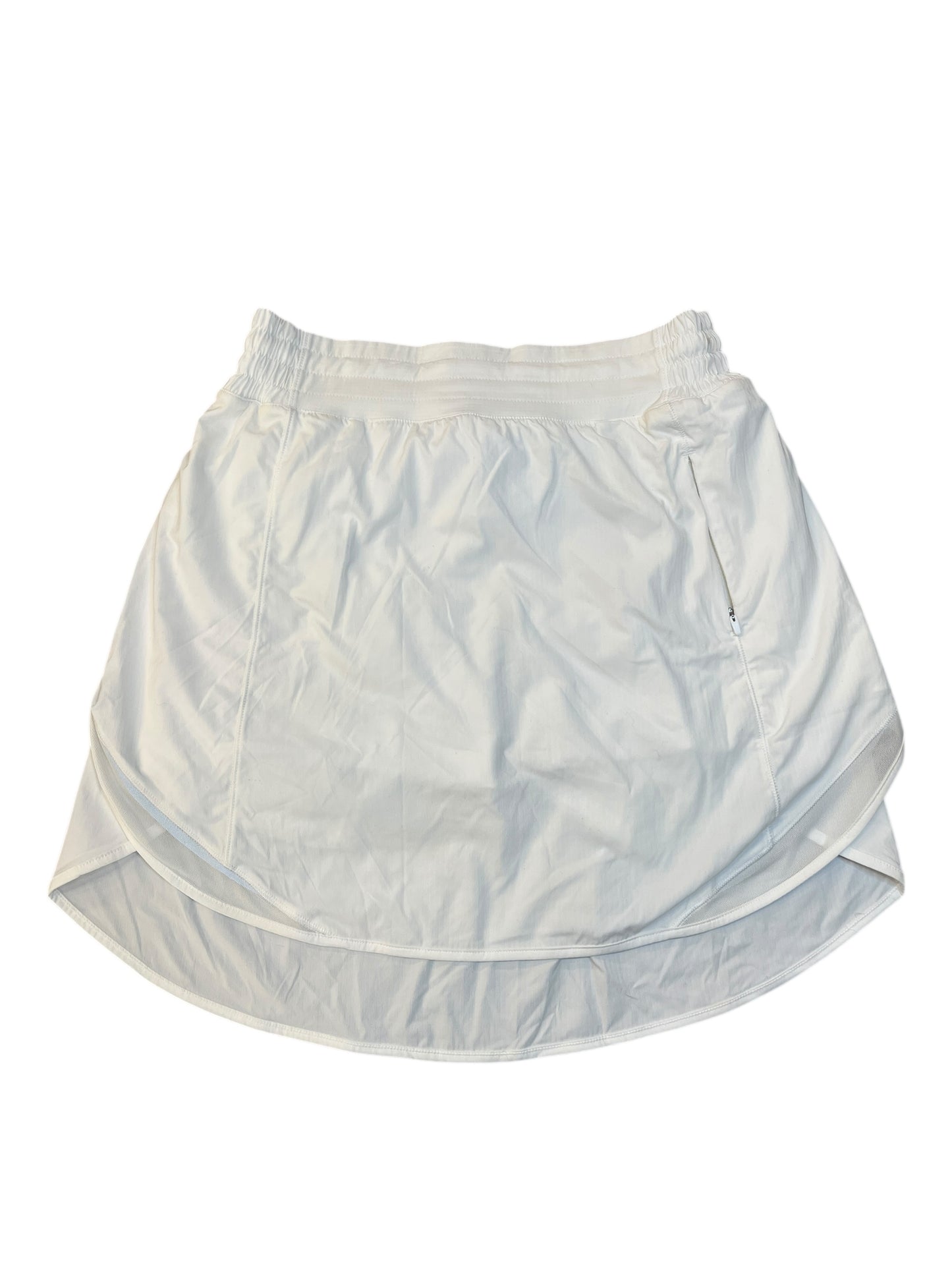 Athletic Skort By Lululemon In White, Size:S