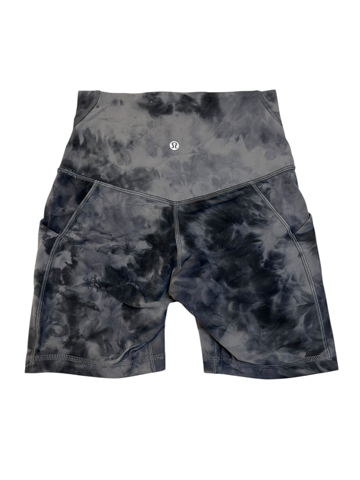 Athletic Shorts By Lululemon In Grey, Size:S