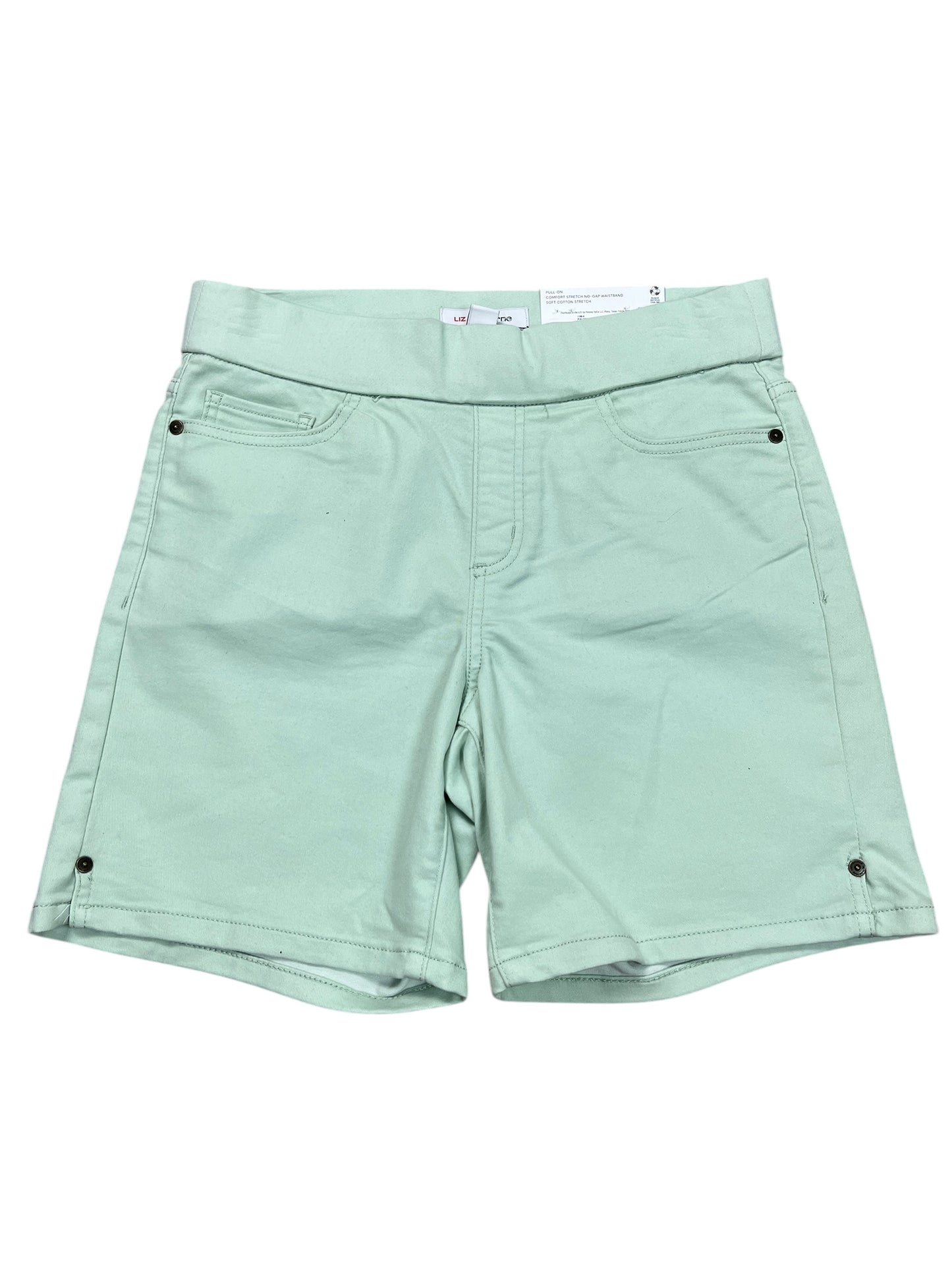 Shorts By Liz Claiborne In Green, Size:S