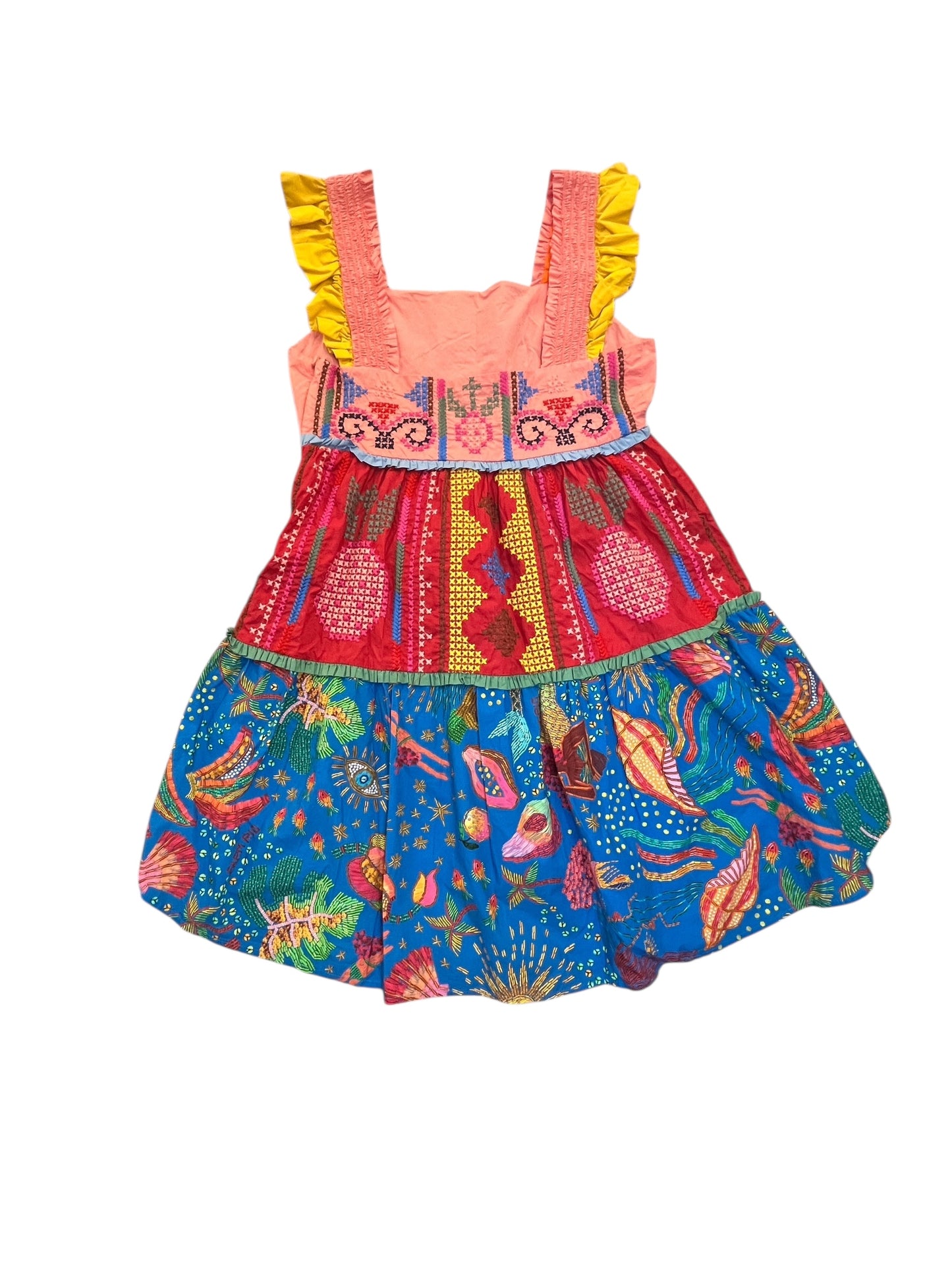 Dress Casual Short By Farm Rio In Multi, Size:S