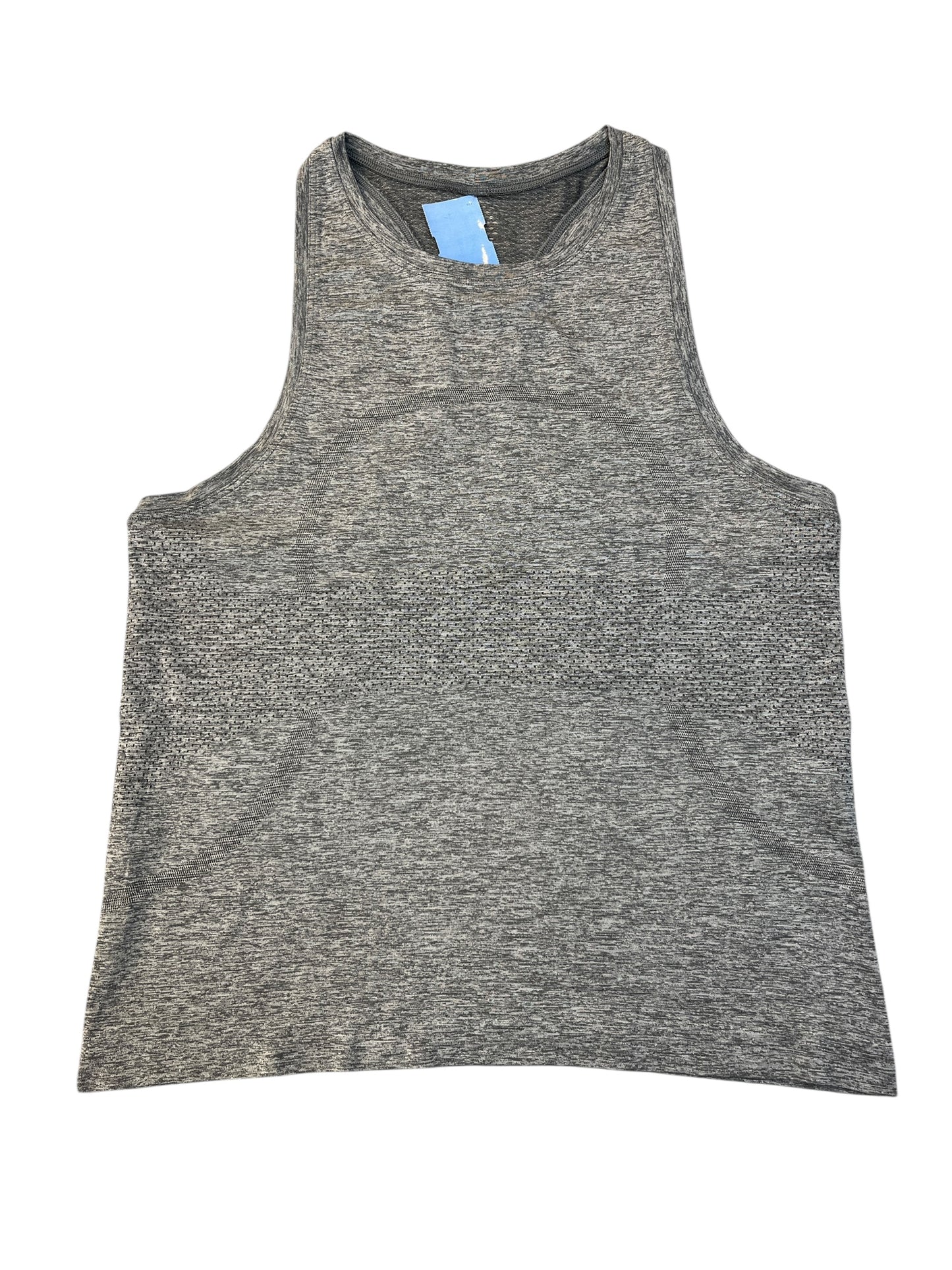 Athletic Tank Top By Lululemon In Grey, Size:M