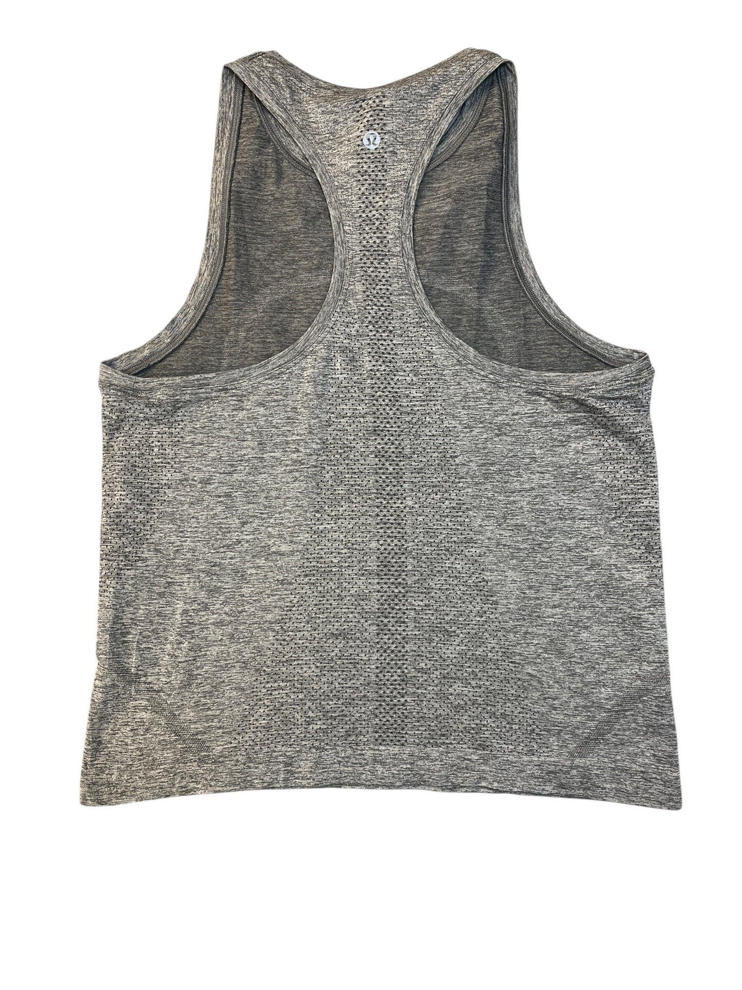 Athletic Tank Top By Lululemon In Grey, Size:M