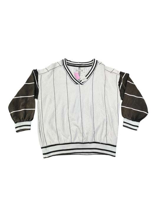 Top Ls By We The Free In Brown & Cream, Size:M