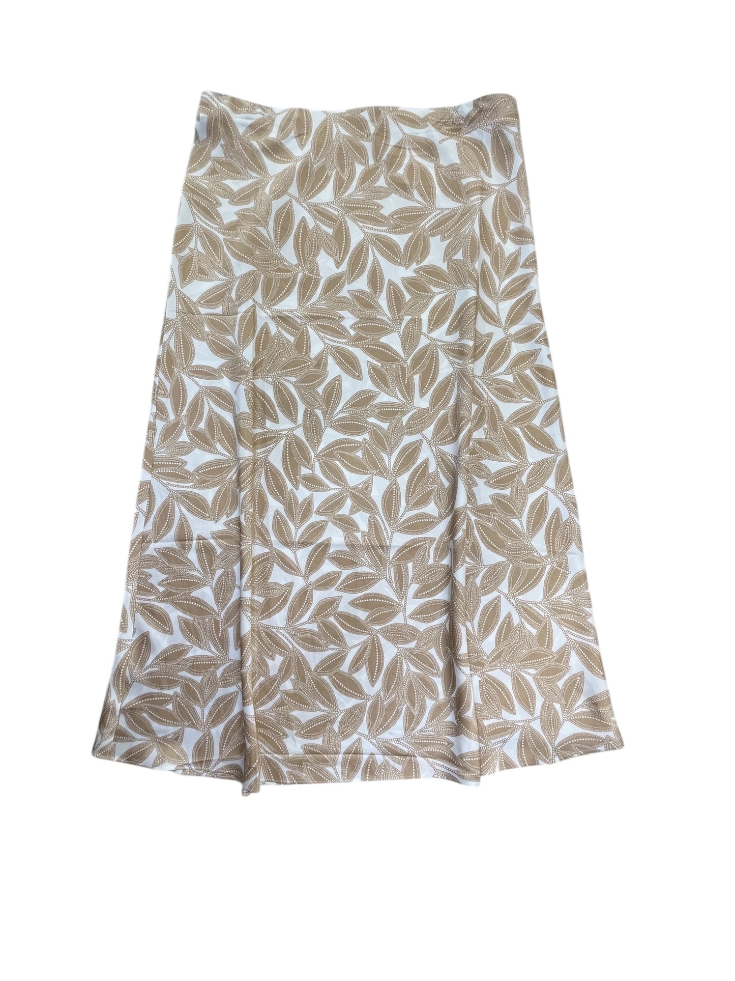 Skirt Midi By Loft In Tan, Size:L