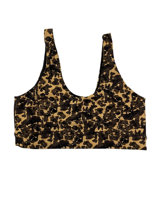 Athletic Bra By Varley In Brown, Size:L