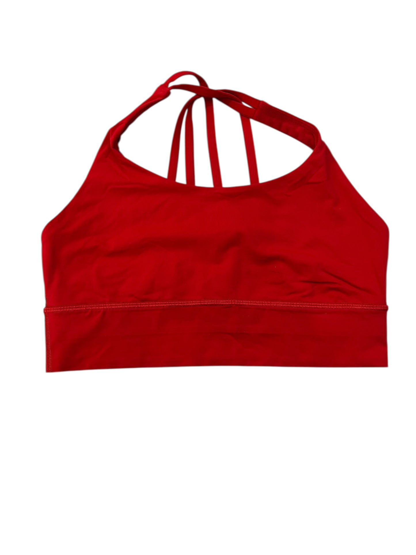 Athletic Bra By Lululemon In Red, Size:M