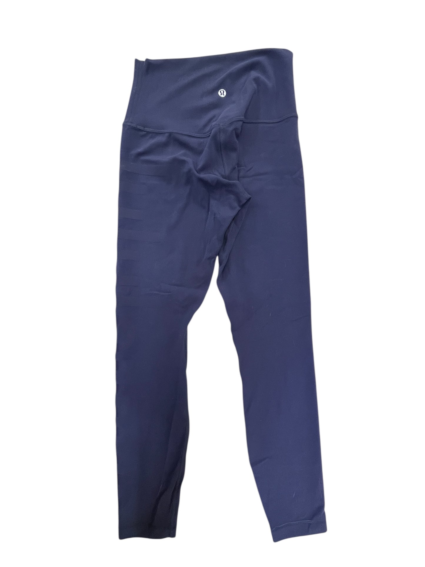 Athletic Leggings By Lululemon In Blue, Size:S