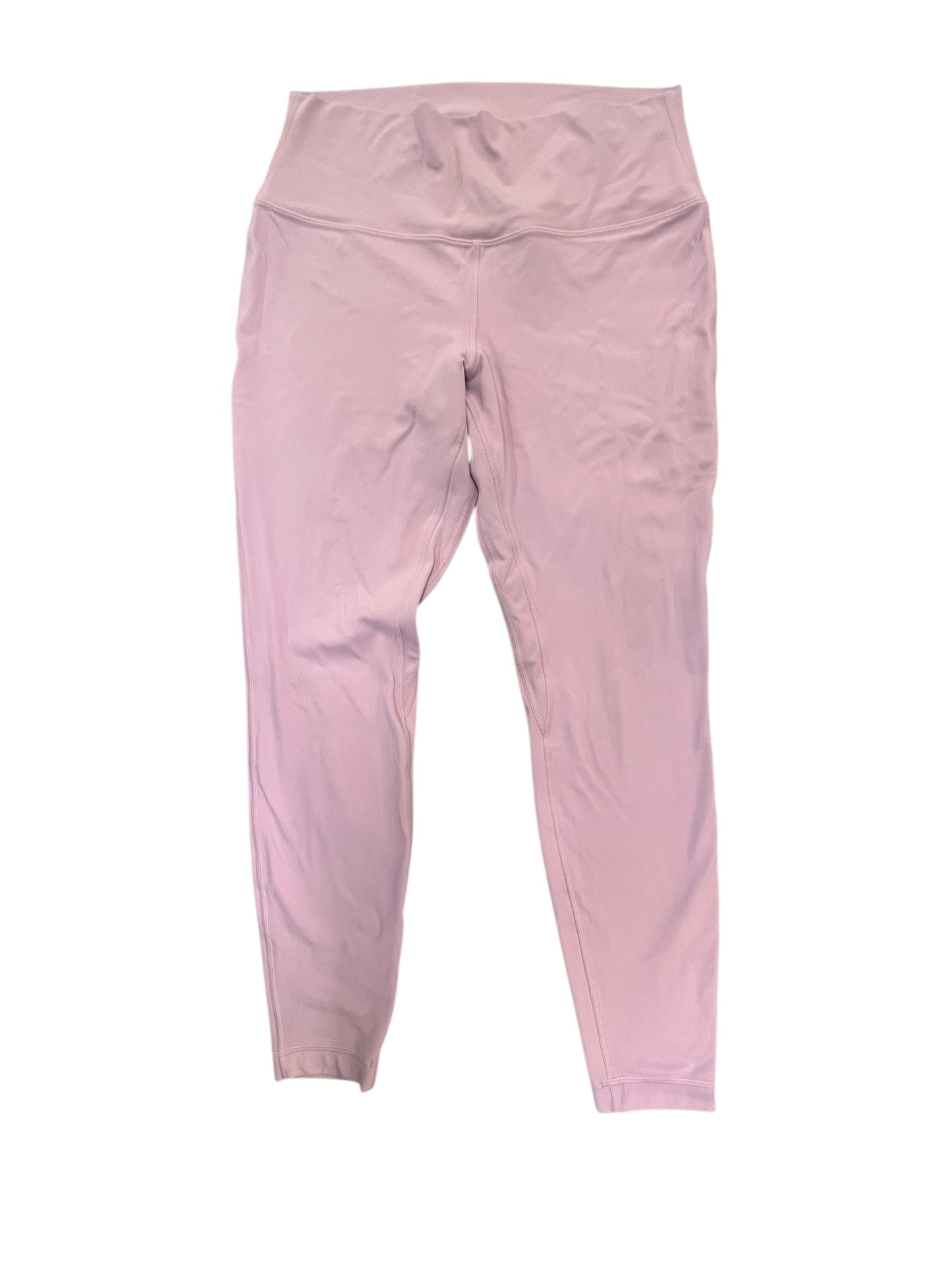 Athletic Leggings By Lululemon In Pink, Size:L