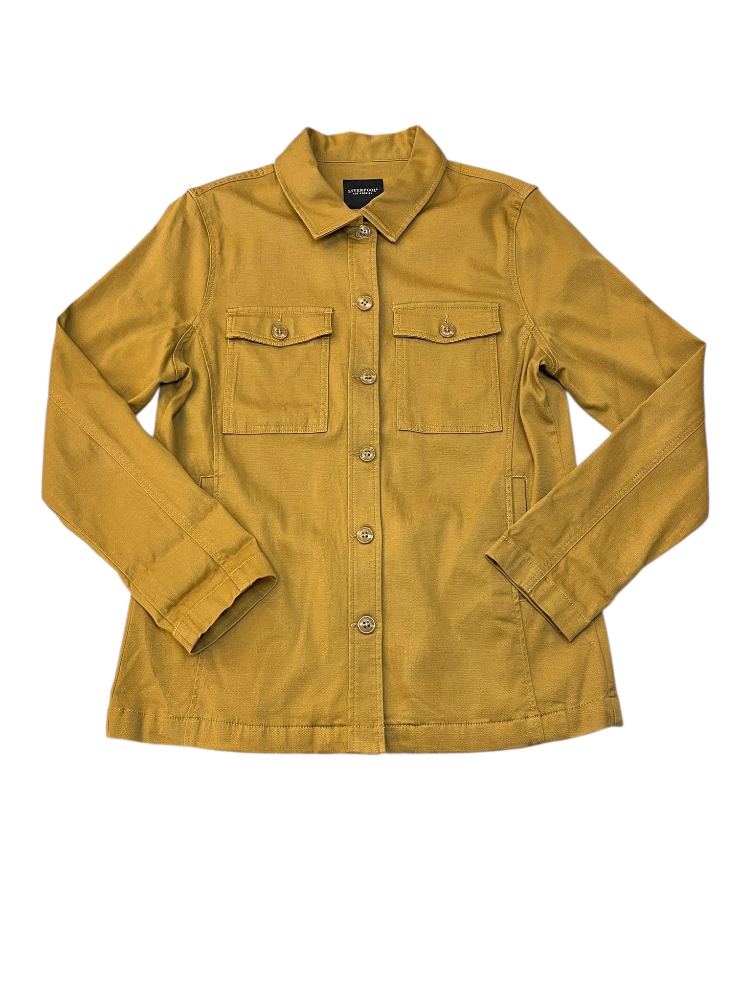 Jacket Other By Liverpool In Yellow, Size:M