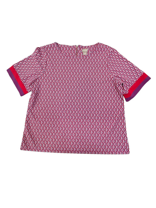 Top Ss By Chicos In Purple & Red, Size:L