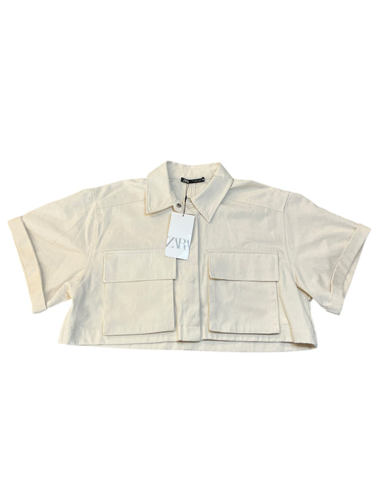 Jacket Other By Zara In Cream, Size:S