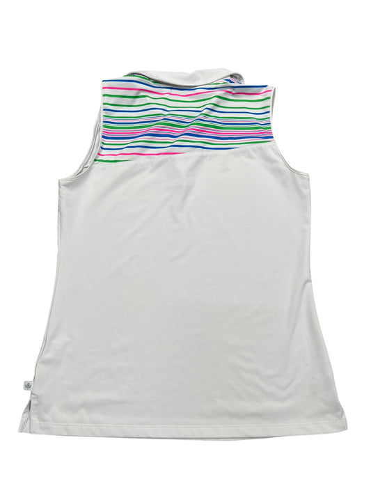 Athletic Tank Top By Lady Hagen In White, Size:Xs