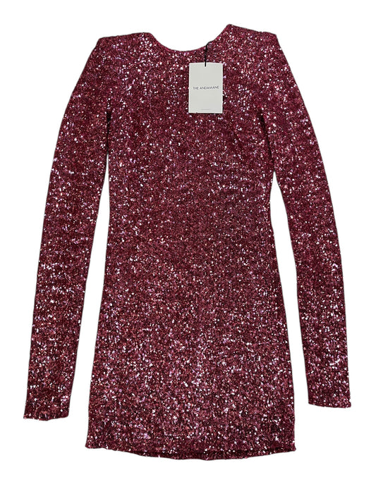 Dress Party Short By ANDAMANE In Pink, Size:S