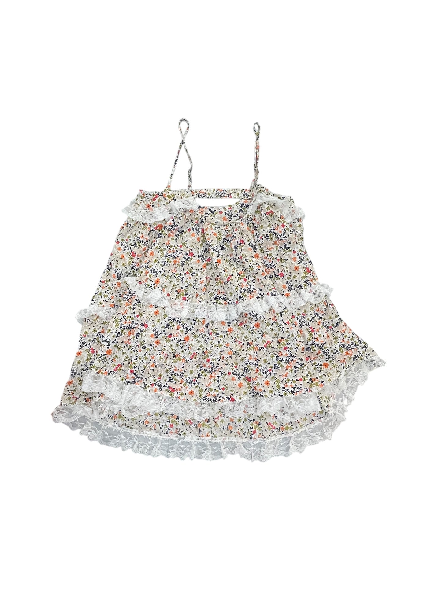 Dress Casual Short By Anthropologie In Floral Print, Size:S