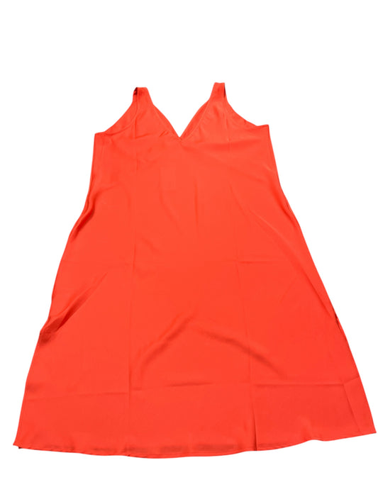 Dress Casual Midi By A New Day In Orange, Size:Xxl