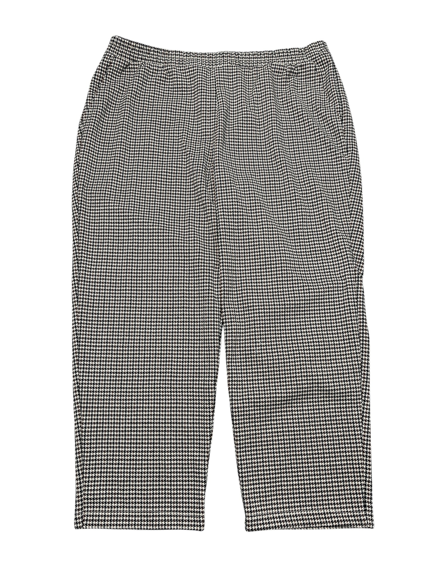 Pants Cropped By A New Day In Black & Brown, Size:Xxxl