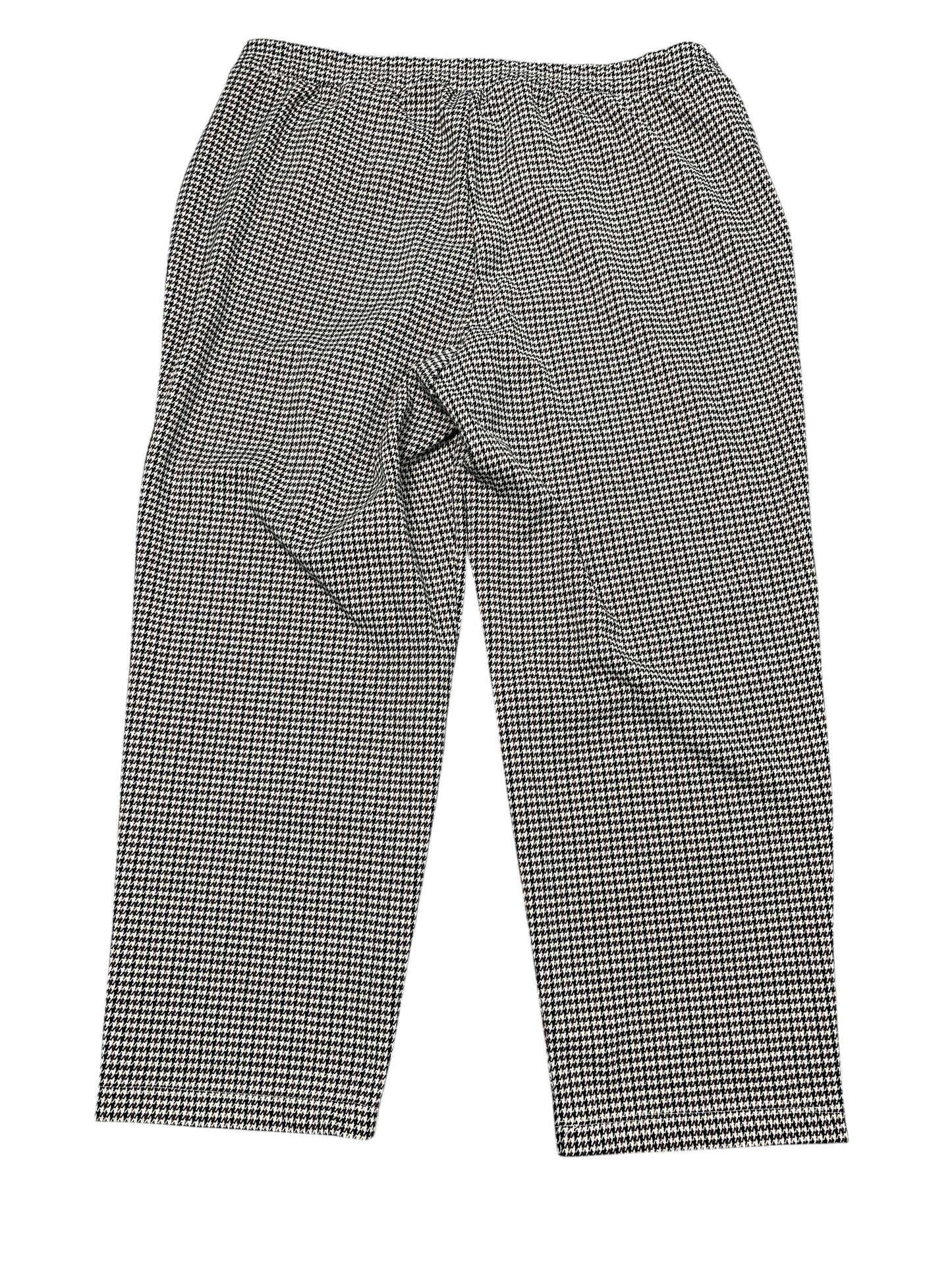 Pants Cropped By A New Day In Black & Brown, Size:Xxxl