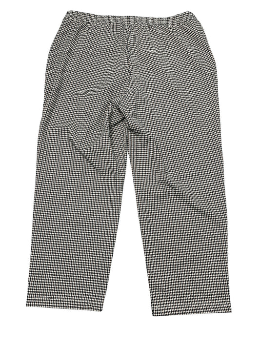 Pants Cropped By A New Day In Black & Brown, Size:Xxxl