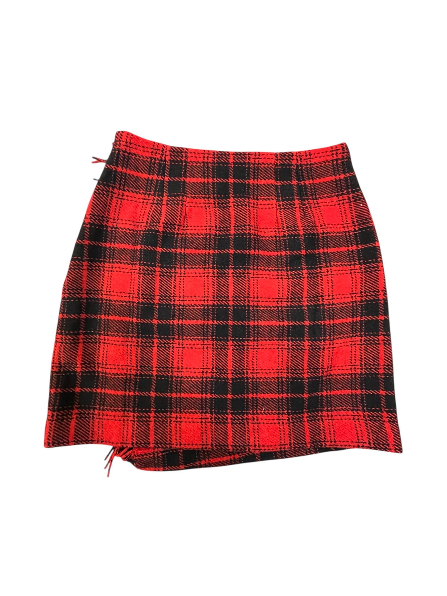 Skirt Mini & Short By Loft In Red, Size:Xsp