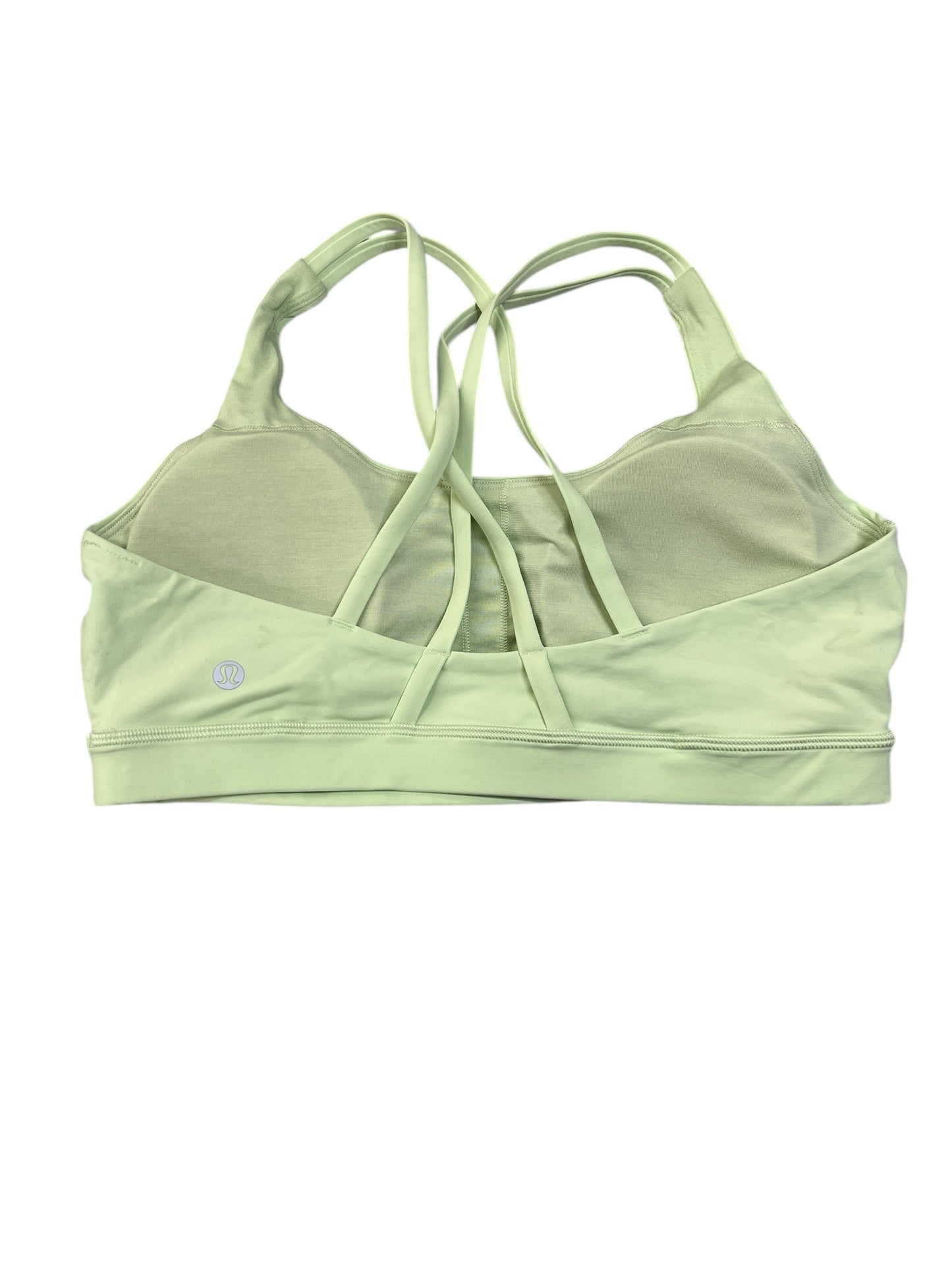 Athletic Bra By Lululemon In Green, Size:M
