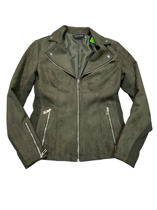 Jacket Moto By Ivanka Trump In Green, Size:S
