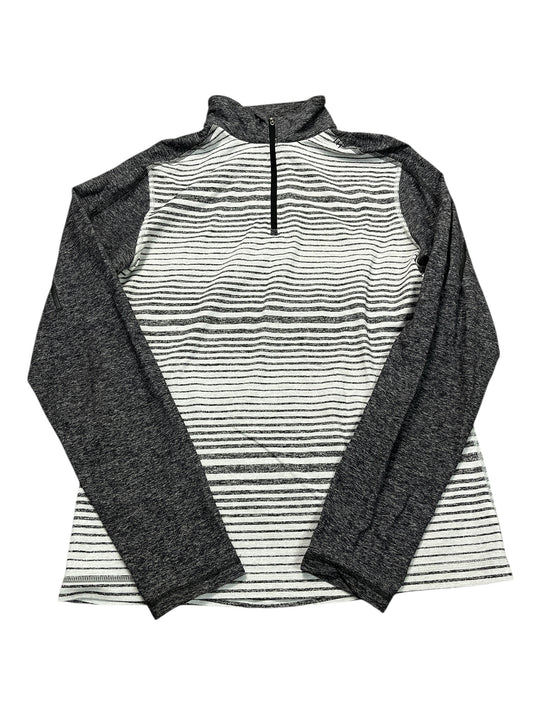 Athletic Jacket By Lululemon In Grey, Size:M