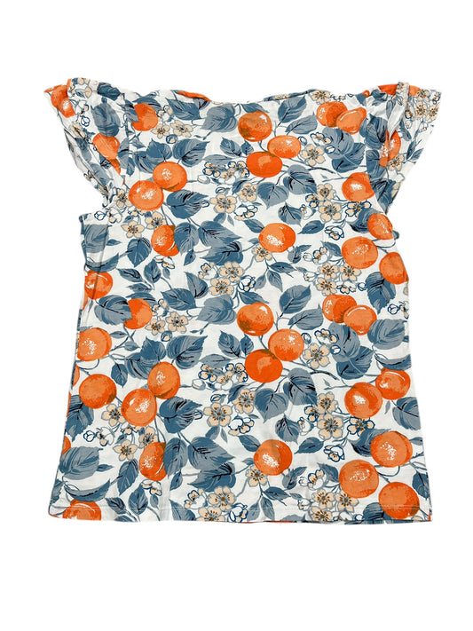 Top Ss By Ann Taylor In Blue & White, Size:S