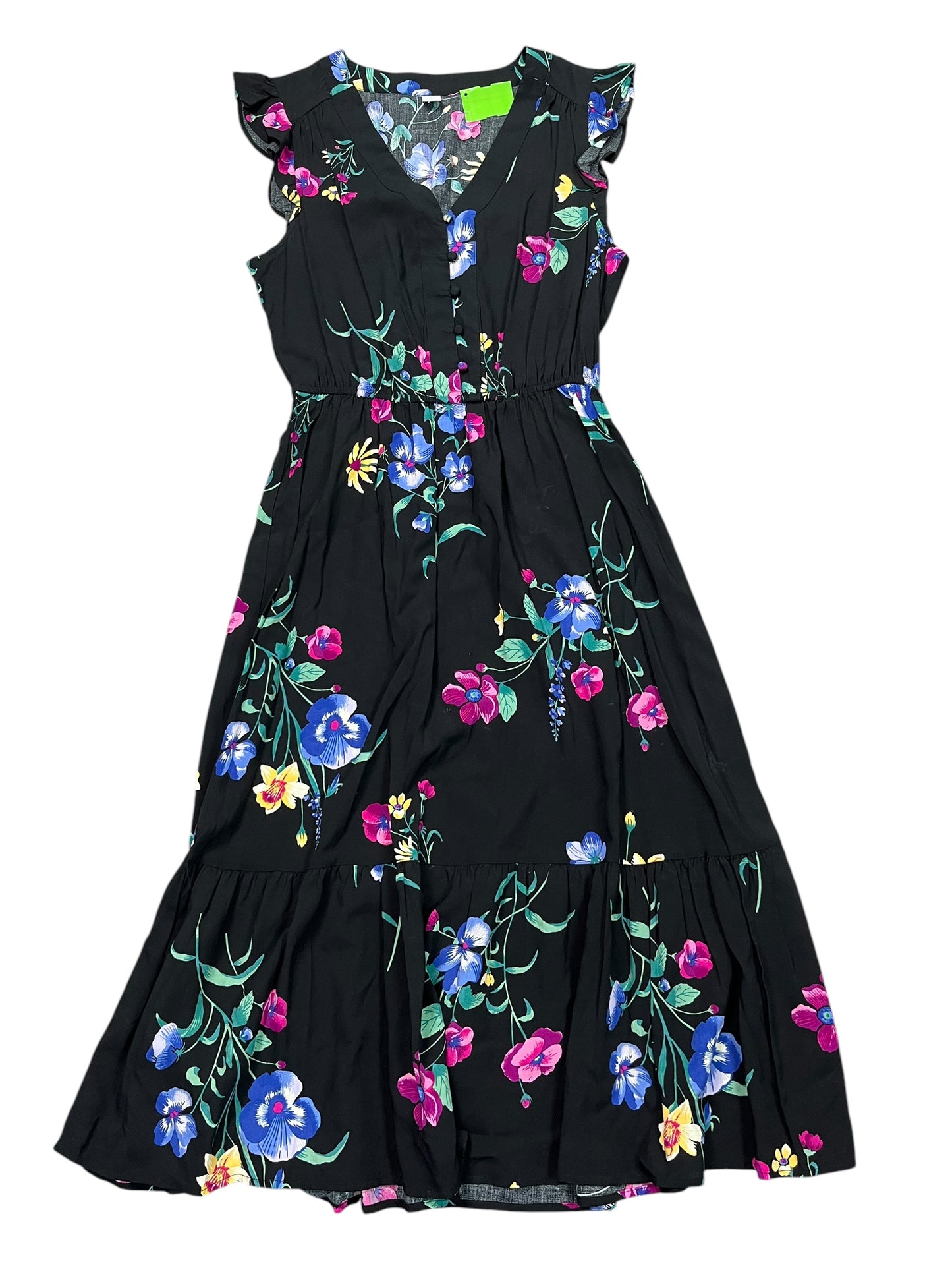 Dress Casual Midi By Old Navy In Black, Size:S