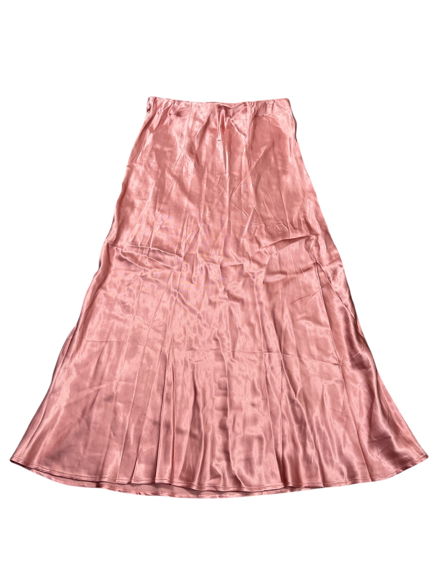 Skirt Midi By H&M In Pink, Size:S