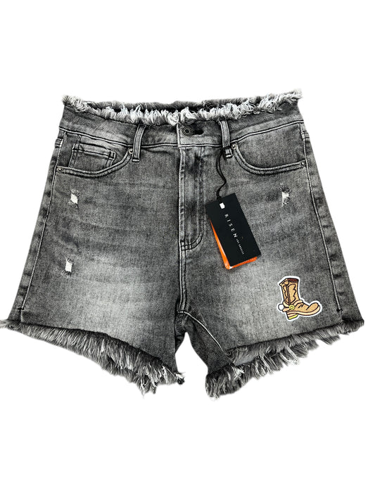 Shorts By Risen In Grey Denim, Size:L