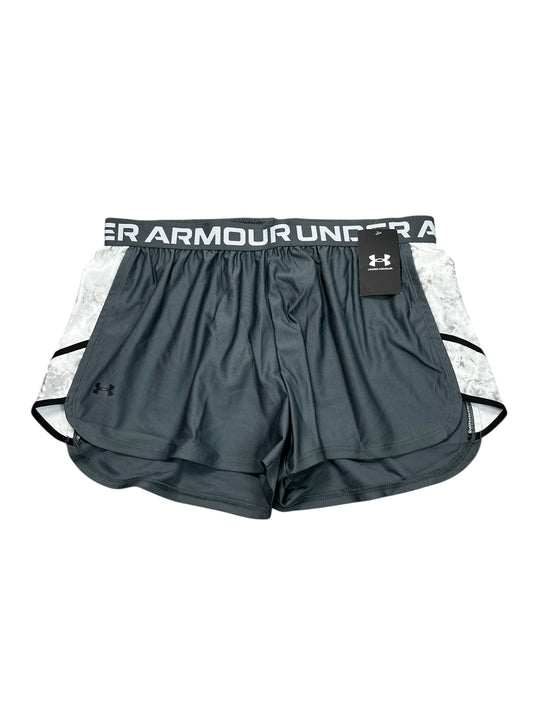 Athletic Shorts By Under Armour In Grey, Size:Xl