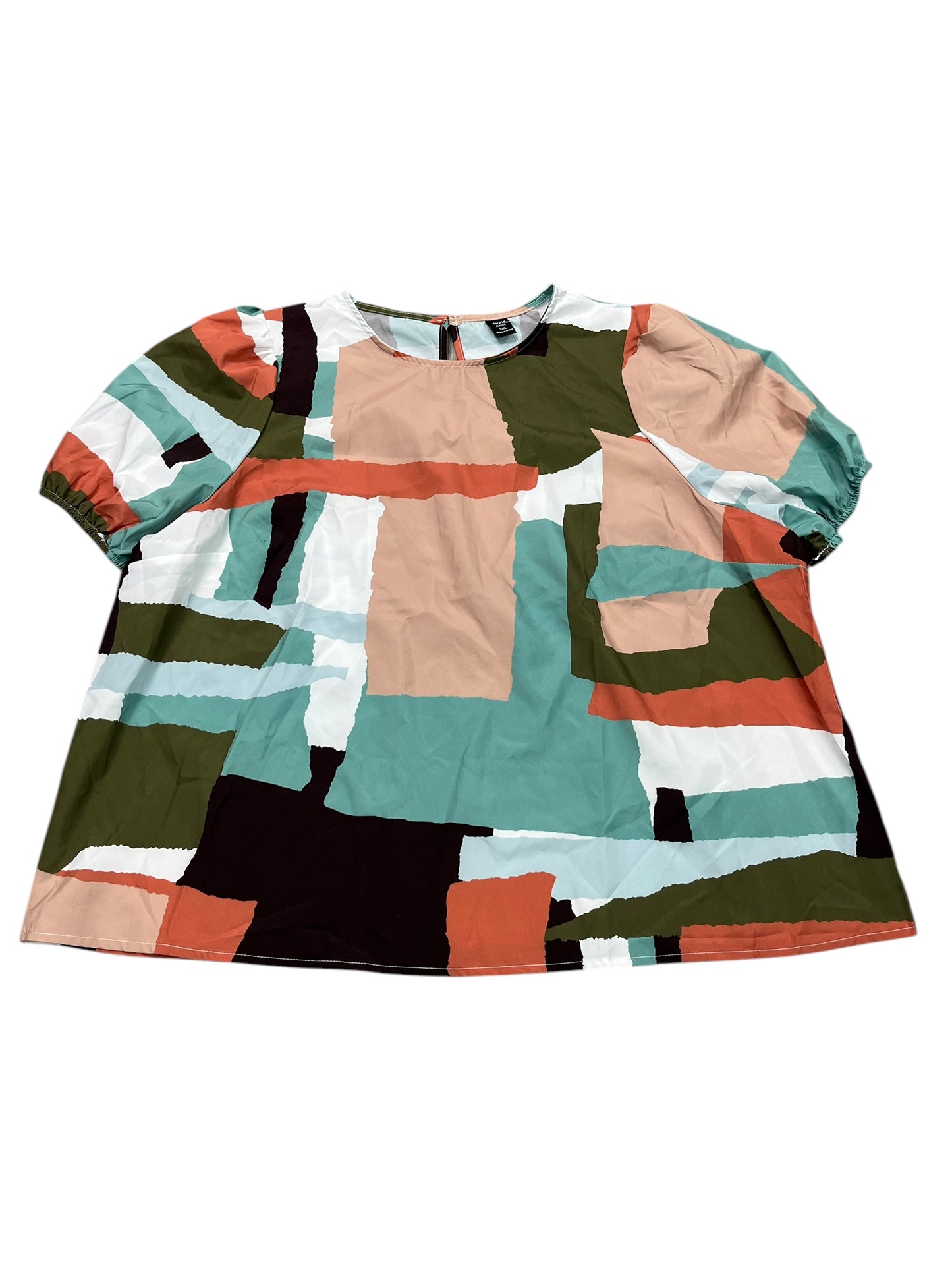 Top Ss By Shein In Multi, Size:2X