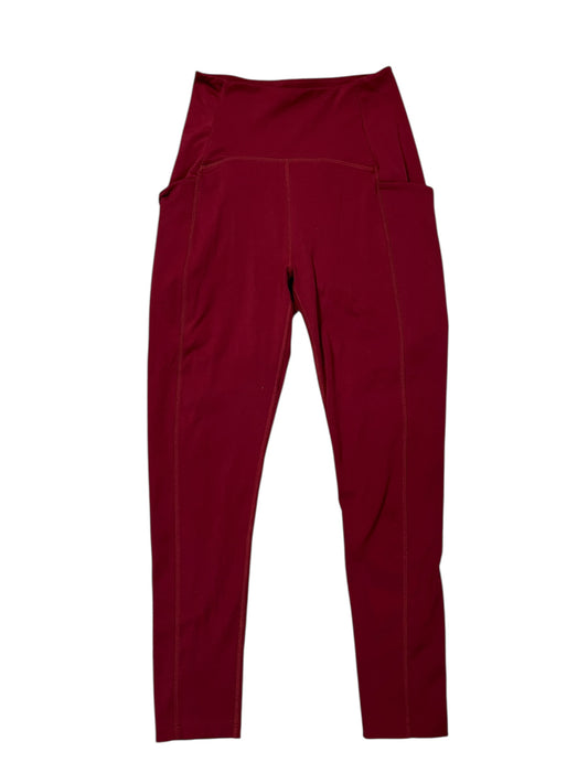 Athletic Leggings By Beyond Yoga In Red, Size:M