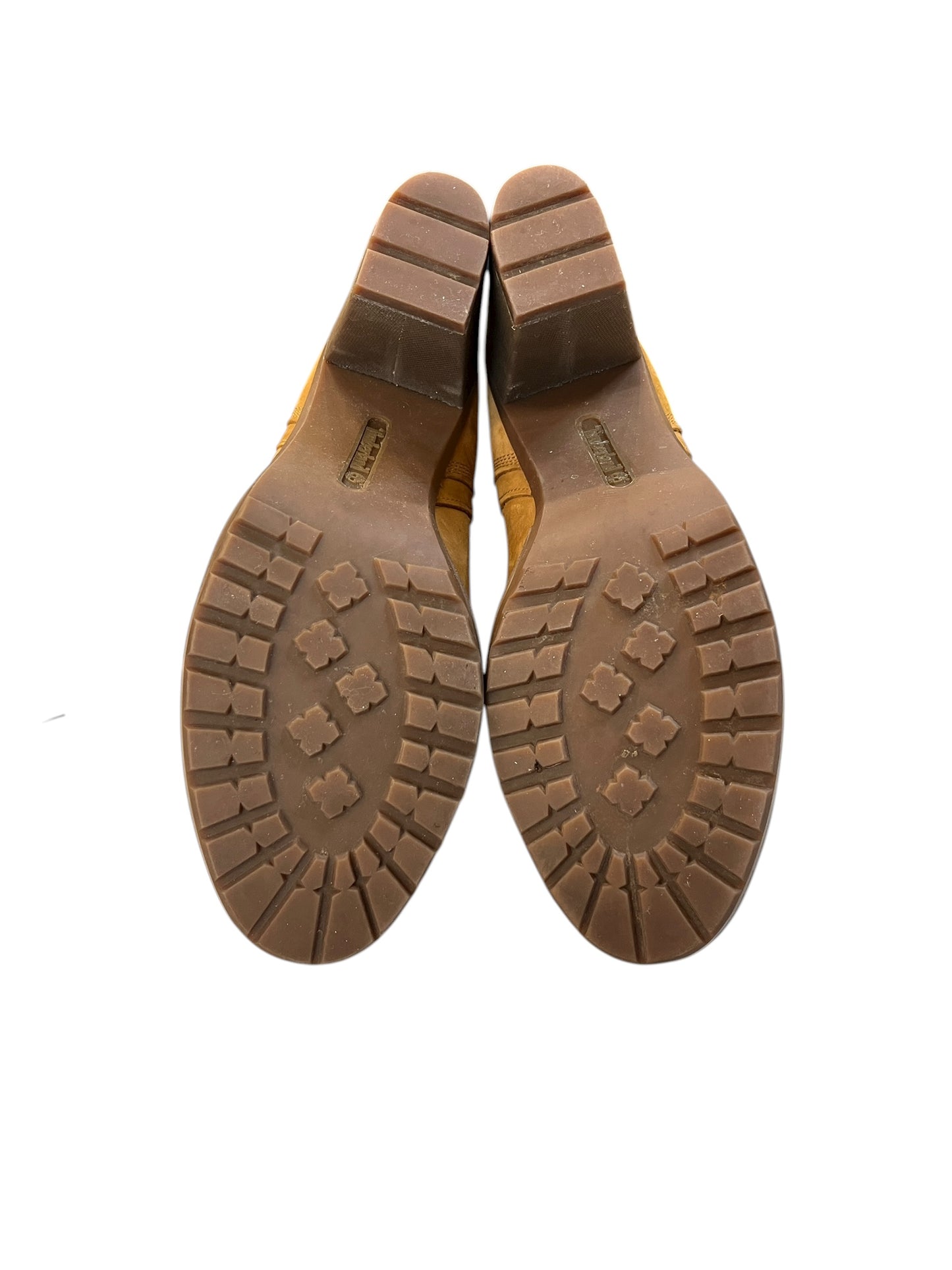 Boots Mid-Calf Heels By Timberland In Tan, Size:10