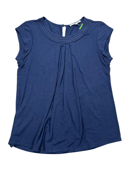 Top Sleeveless By Daniel Rainn In Navy, Size:M