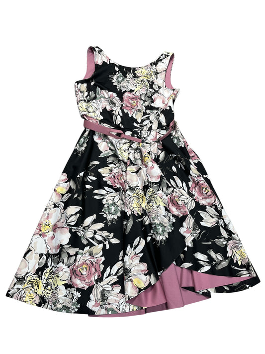 Dress Party Midi By White House Black Market In Floral Print, Size:Xs