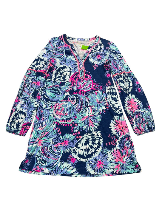 Dress Designer By Lilly Pulitzer In Blue & Pink, Size:Xs